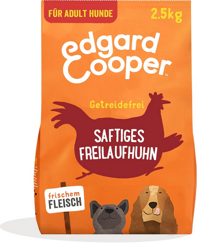 Saftiges Freilaufhuhn Trockenfutter